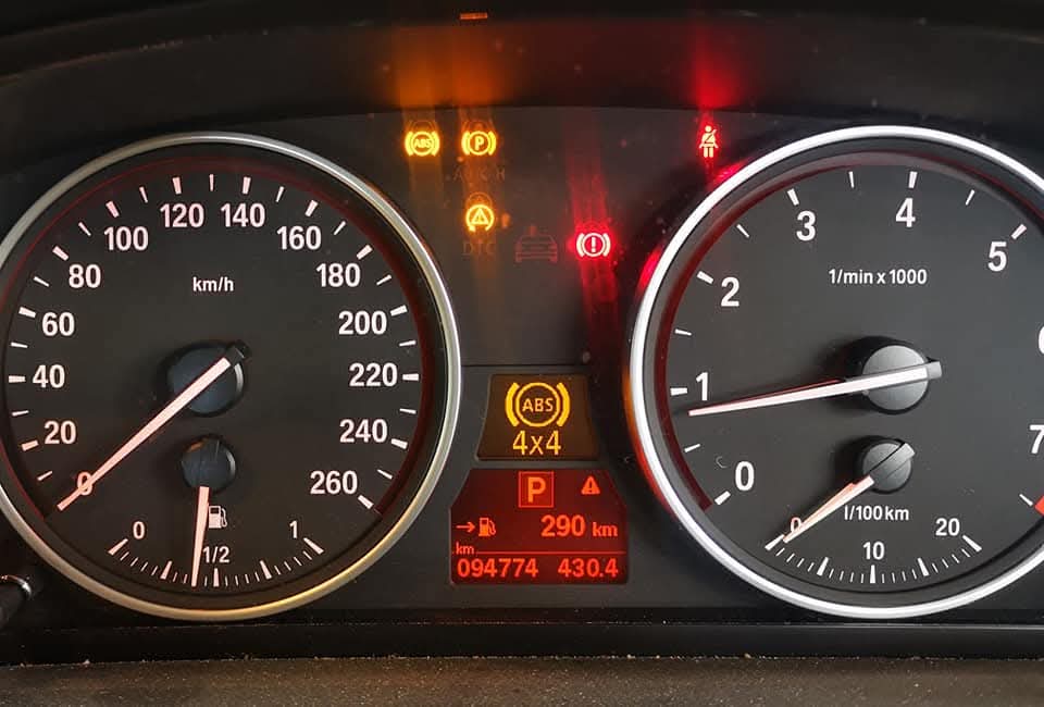 dashboard warning lights